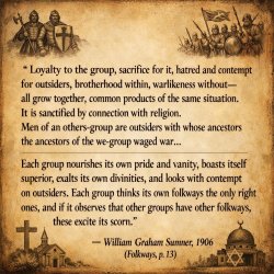 Loyalty to the group, sacrifice for it, hatred and contempt for Meme Template