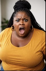 Angry black Meme Template