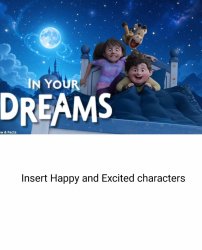 Who's excited for In Your Dreams (2025) template Meme Template