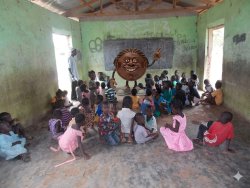 Ceiling bird mud hut classroom Meme Template