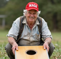 RB 60 Arbie Cornhole Special Olympics Meme Template