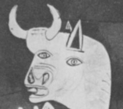 Mouth Open ? Guernica Cow Meme Template