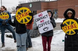 Starbucks Strike Meme Template