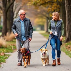 Dog walkers Meet Meme Template
