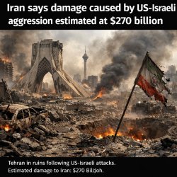 US–Israel–Iran War (World War 3 DLC)  Iran says damage caused by Meme Template