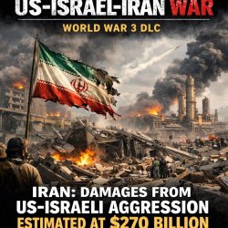 US–Israel–Iran War (World War 3 DLC)  Iran says damage caused by Meme Template