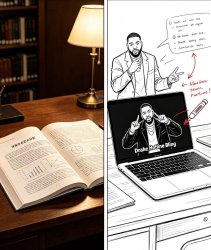 Online assignments and in-person classes Meme Template