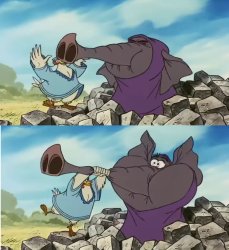 Lady Kluck Robin Hood Meme Template