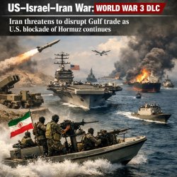 US–Israel–Iran War (World War 3 DLC)  Iran threatens to disrupt Meme Template