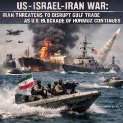 US–Israel–Iran War (World War 3 DLC)  Iran threatens to disrupt Meme Template