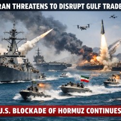 US–Israel–Iran War (World War 3 DLC)  Iran threatens to disrupt Meme Template