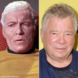 Old Shatner Meme Template