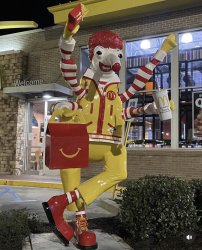 Is this supposed to be Ronald McDonald? Meme Template