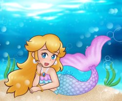 underwater beauty Meme Template