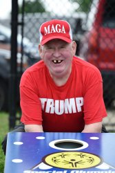 RB 60 Arbie Cornhole Special Olympics Meme Template