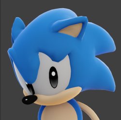 SONIC NO BI##ES Meme Template