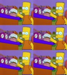 Bart never learns Meme Template