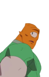 Allen The Alien looking back Meme Template