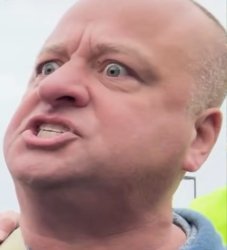 Male Karen Liberal Loon Meme Template