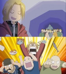 Edward Elric height meme Meme Template