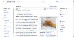 Arthritis Wikipedia Meme Template