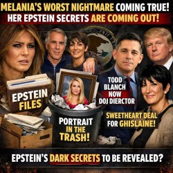 Melania’s WORST NIGHTMARE Coming True! Her Epstein SECRETS Are C Meme Template