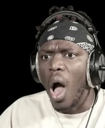 KSI Shocked Meme Template