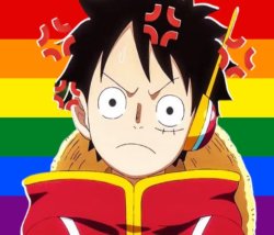 Monkey D Gay Meme Template