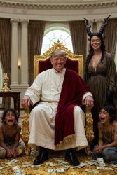 Donald Trump Jesus Christ Satan Lucifer Meme Template