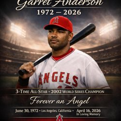 Former MLB outfielder Garret Anderson passed away on April 16, 2 Meme Template