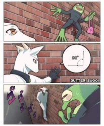 Goat-Frog angle wall meme Meme Template