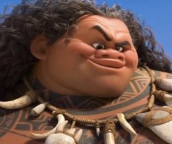 Maui smirk Meme Template