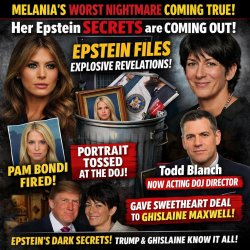 Melania’s WORST NIGHTMARE Coming True! Her Epstein SECRETS Are C Meme Template