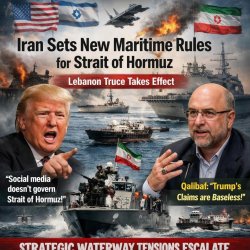 US–Israel–Iran War (World War 3 DLC) Iran sets new maritime rule Meme Template