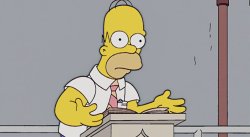 Homer yapping Meme Template