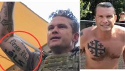 Peter Hegseth White Nationalist racist murderer MAGA Meme Template