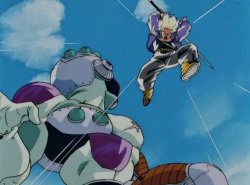 Trunk v. Frieza Meme Template