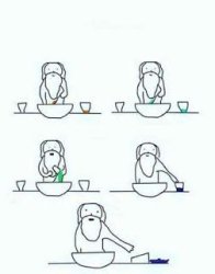 god mixing bown Meme Template