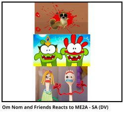 e.g Om Nom and Friends: Escape 2 Japan Meme Template