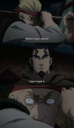 Where's your sword? Meme Template