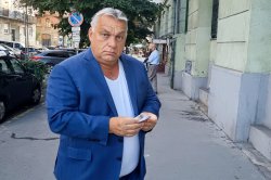 Orban with cash Meme Template
