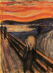 The Scream Meme Template