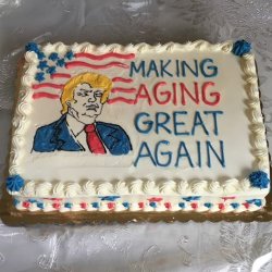 TRUMP BIRTHDAY CAKE Meme Template