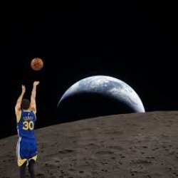 Shooting from the moon Meme Template