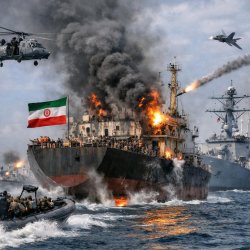 US–Israel–Iran War (World War 3 DLC) US commits maritime piracy, Meme Template