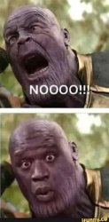 Thanos Meme Template