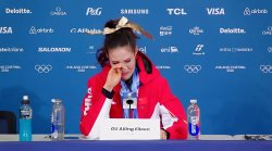 Eileen Gu Crying Meme Template