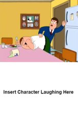 Who laughs at Tom Tucker spanking Peter Griffin Meme Template