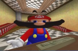 a mario Meme Template