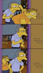 Simpson Bar Keeper Meme Template